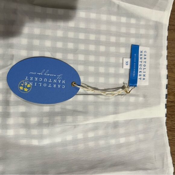 CARTOLINA NANTUCKET The Annabelle Gingham Wrap Skirt size Xs NWT - Picture 6 of 7